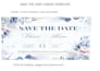 edit save the date template